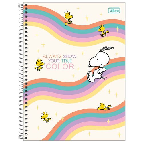 Caderno-Universitario-10-Materias-Snoopy-Tilibra