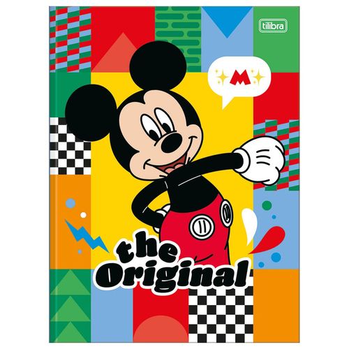 Caderno-Brochura-Mickey-80-Folhas-Tilibra