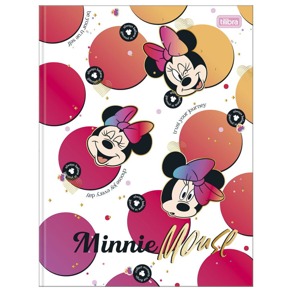 Caderno-Brochura-Minnie-80-Folhas-Tilibra