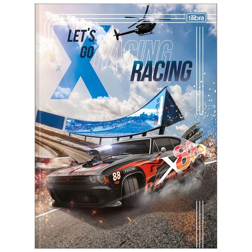 Caderno-Brochura-X-Racing-80-Folhas-Tilibra