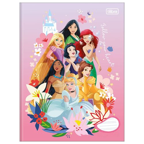 Caderno-de-Caligrafia-Princesas-40-Folhas-Tilibra