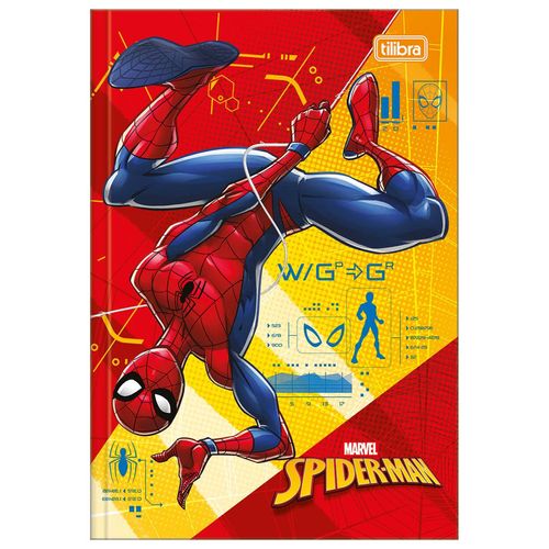 Caderno-Brochura-14-Homem-Aranha-80-Folhas-Tilibra