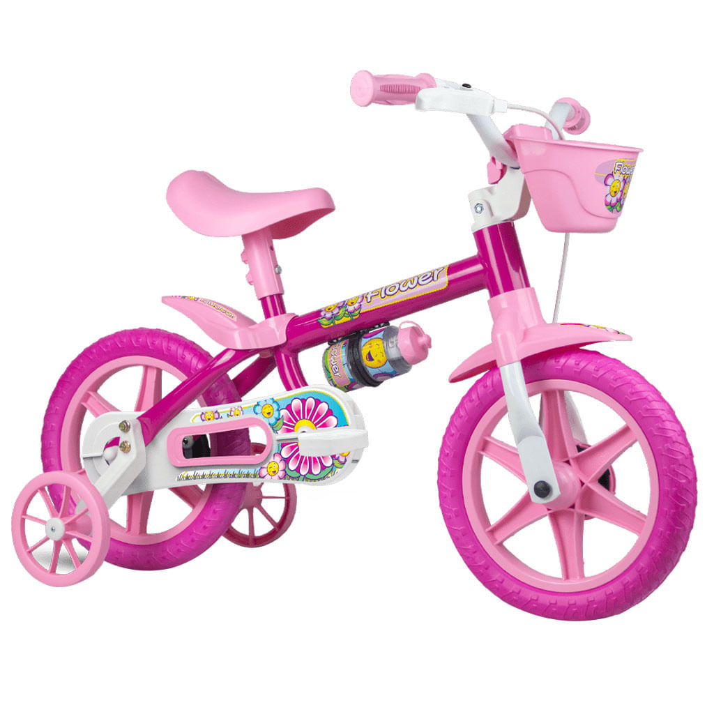Bicicleta-Infantil-Aro-12-Flower-Nathor