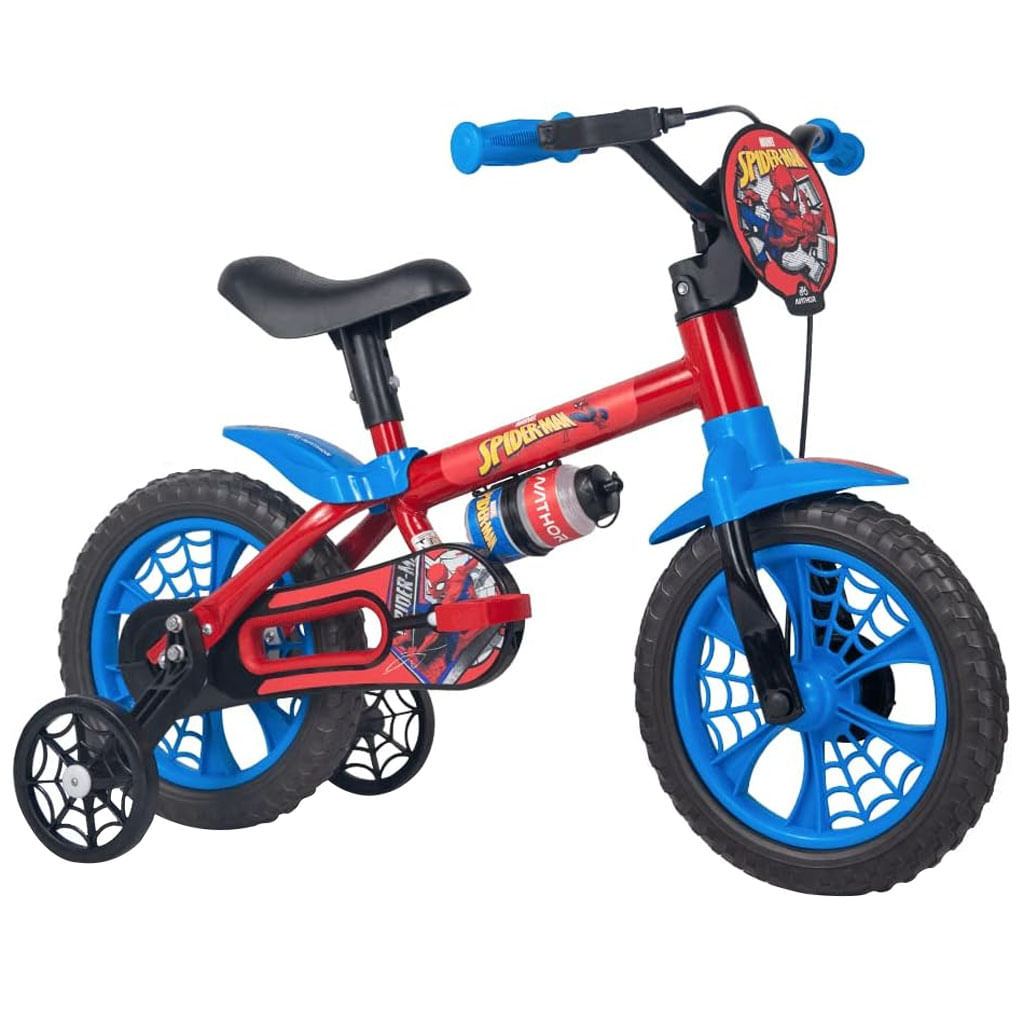 Bicicleta-Infantil-Aro-12-Homem-Aranha-Nathor