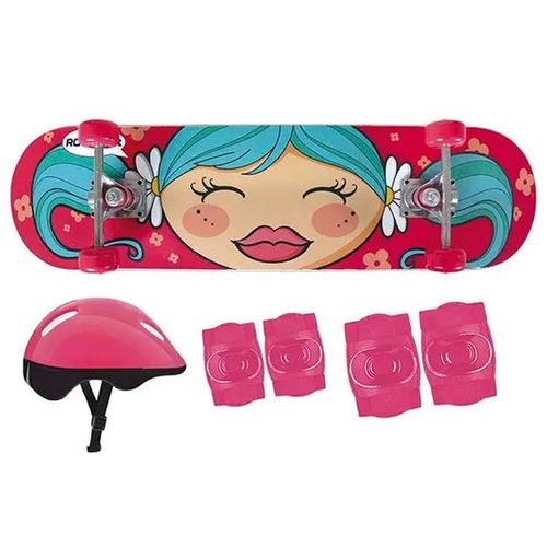 Kit-Skate-Infantil-Menina-Mor