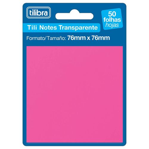 Bloco-Adesivo-Transparente-Tilibra-76x76mm-Rosa-50-Folhas