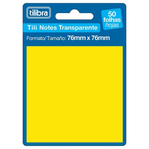 Bloco-Adesivo-Transparente-Tilibra-76x76mm-Amarelo-50-Folhas