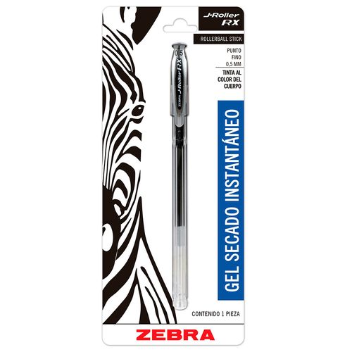 Caneta-Gel-0.5mm-J-Roller-RX-Preta-Zebra