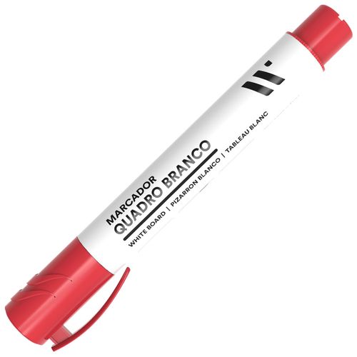 Marcador-de-Quadro-Branco-Vermelho-Newpen