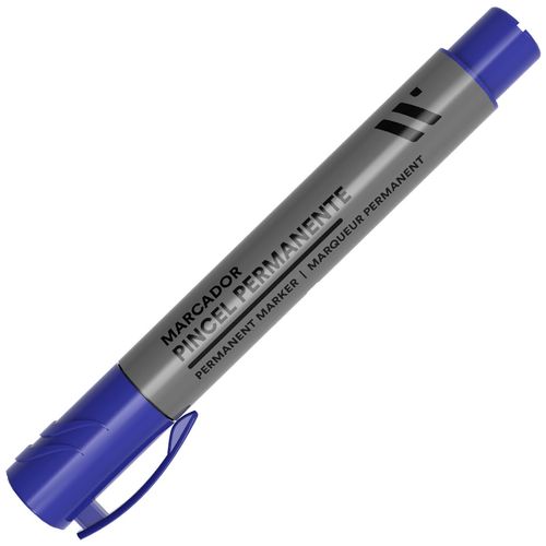 Marcador-Pincel-Permanente-Azul-Newpen