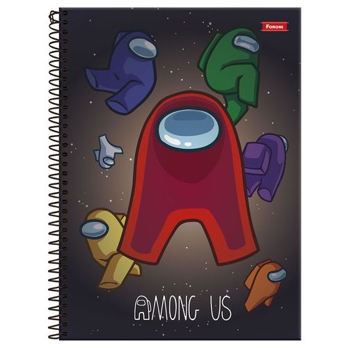 Caderno-Universitario-1-Materia-Among-Us-Foroni