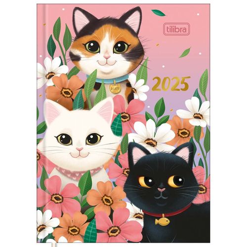 Agenda-2025-Purrfect-Cats-Mini-Tilibra