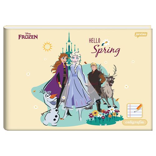 Caderno-de-Caligrafia-14-Frozen-40-Folhas-Jandaia