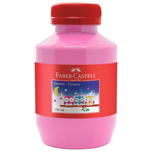 Tempera-Guache-250ml-Rosa-Faber-Castell