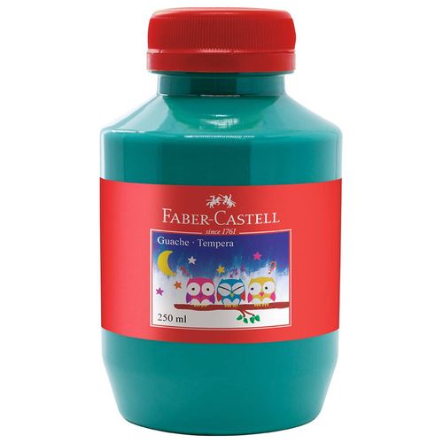 Tempera-Guache-250ml-Verde-Claro-Faber-Castell